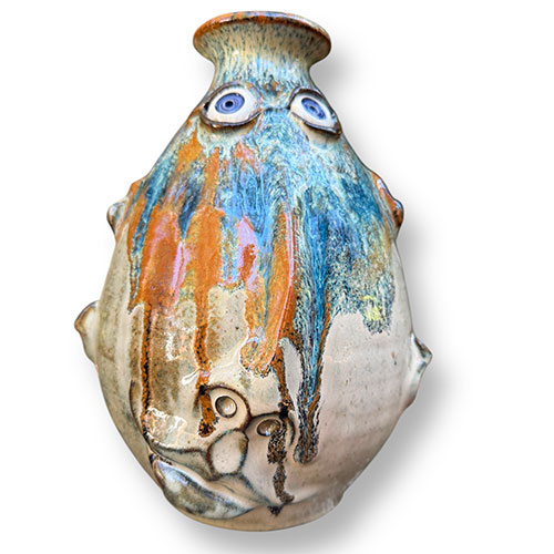 Johnathan Corn 10" Face Jug DP5649